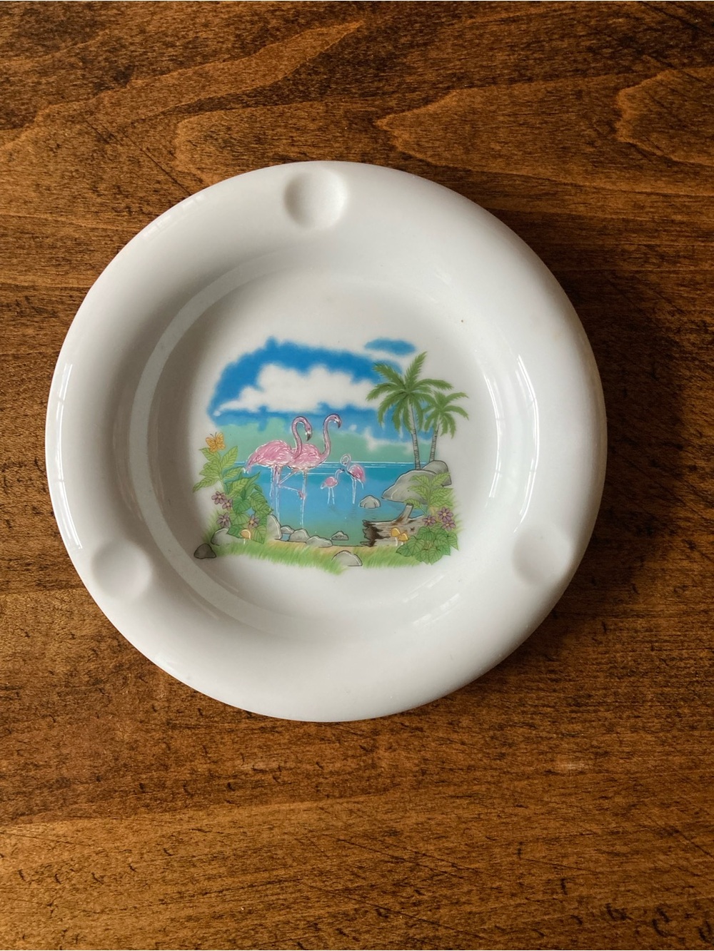 Flamingo Fantasy by Papel VERY RARE ashtray